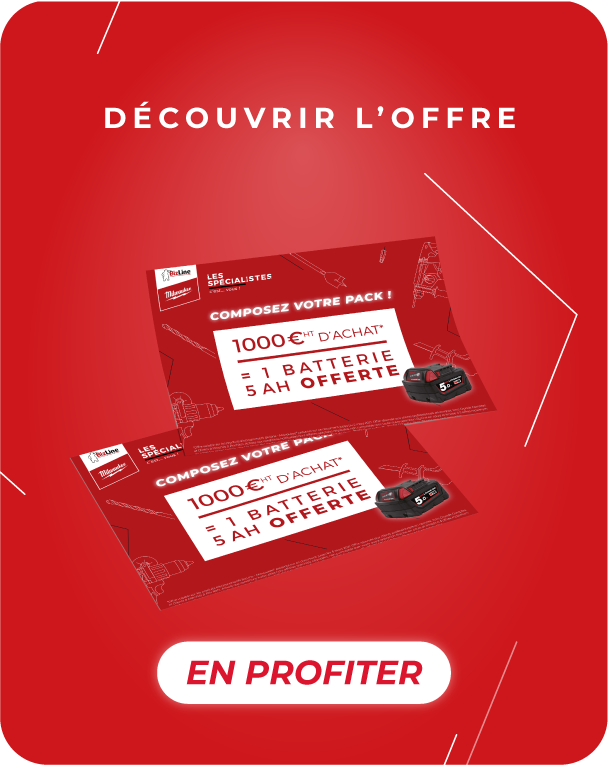 Offre batterie Milwaukee
