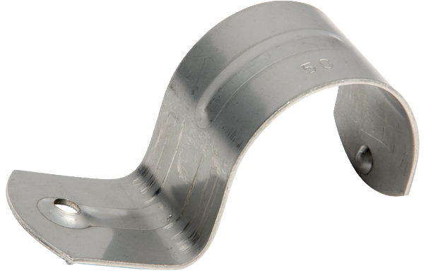 Stainless steel reinforced half saddle
