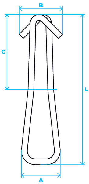 Ets Stecker  Crochet suspension semelle