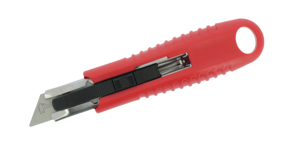 Safety cutter with retractable blade