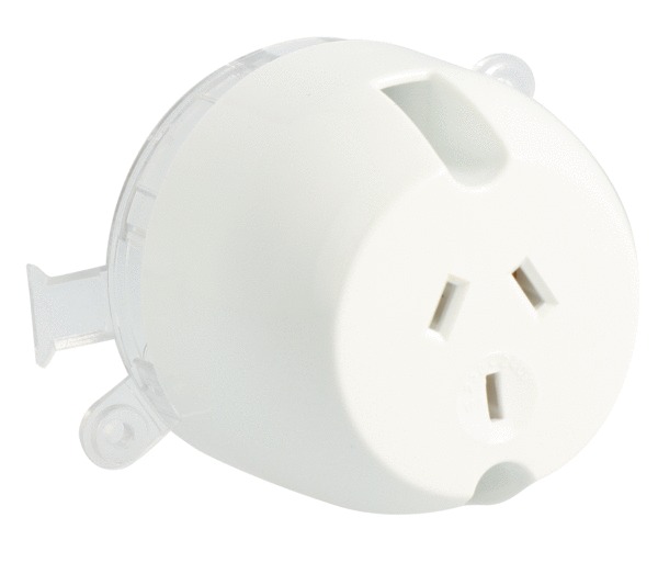 Surface Socket Plug Base 3 P