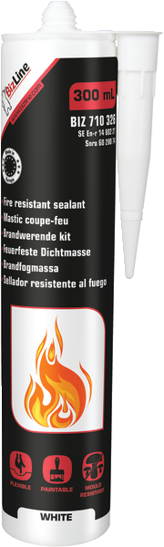 Brandtätningsfogmassa 300 ml