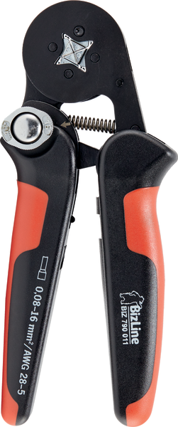 Square terminal crimping pliers