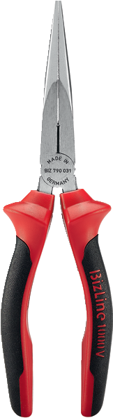 1000 V insulated half-round long nose pliers