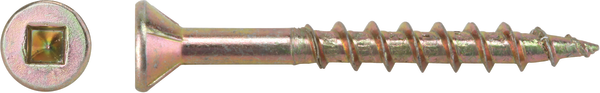 Surefast screws countersunk head square drive