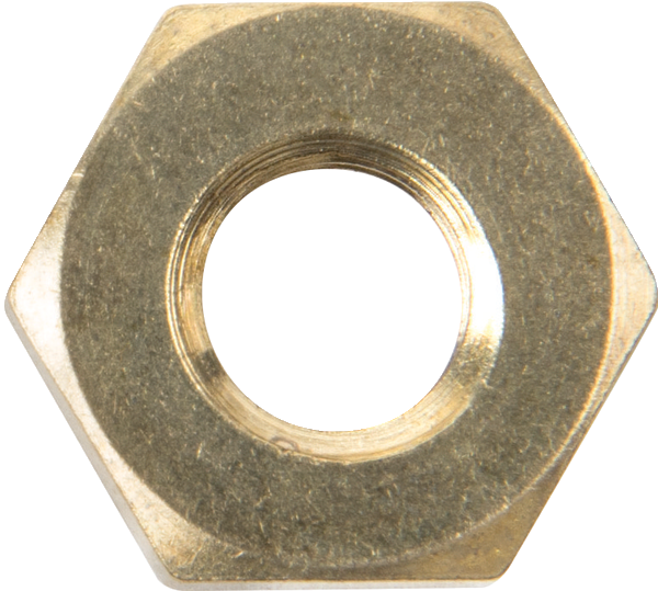 Brass hexagonal pressed nuts