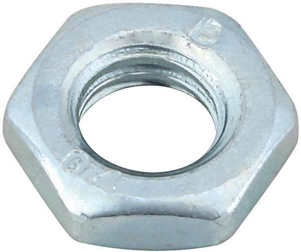 Hexagonal pressed nuts zinc plated