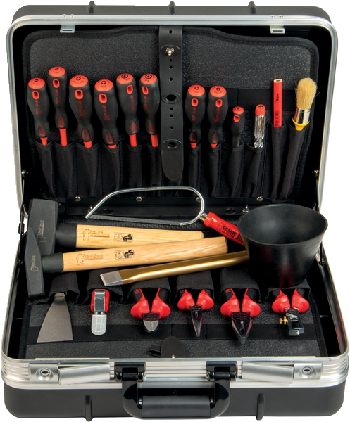 Valise noire abs plus 25 outils