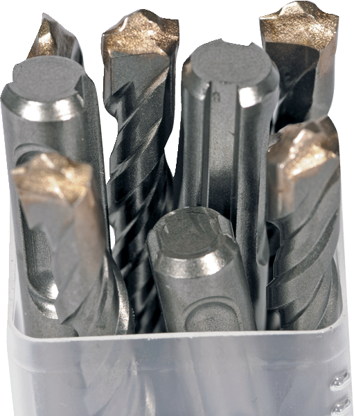 SDS+ hammer drill bits 2 cutting edges - sets