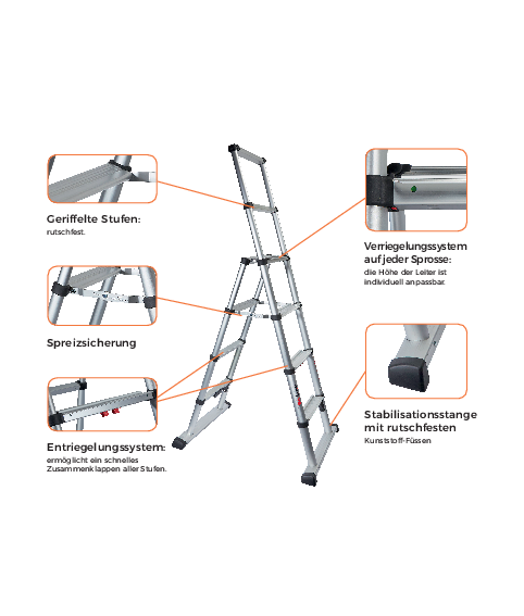 Echelle telescopique en vente privée et en catalogue