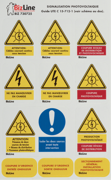 Fotovoltaïsche signalisaties