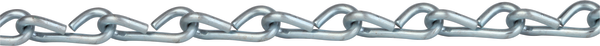 Zinc plated chain single loop