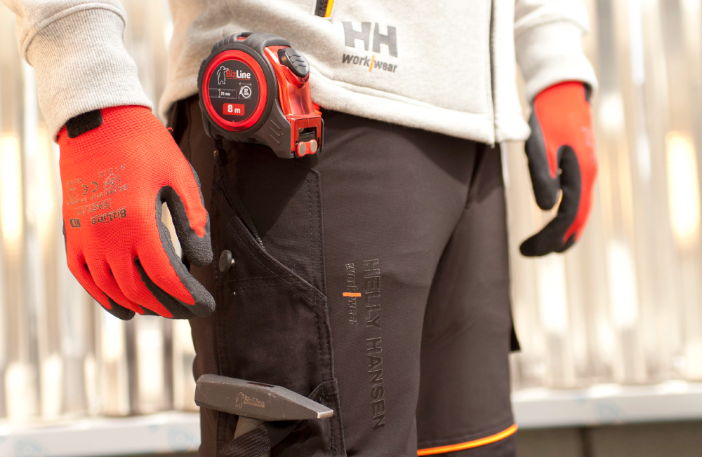 Handling gloves easy grip