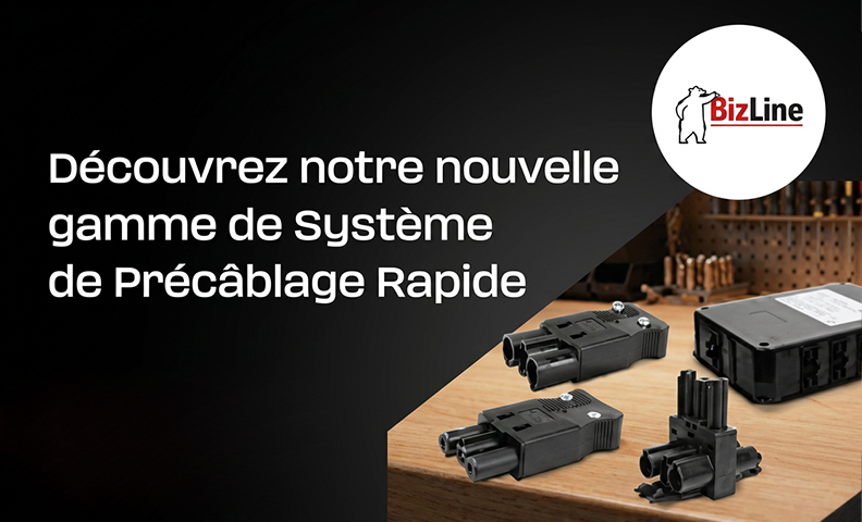 Nouveauté gamme de système de précâblage rapide SPR
